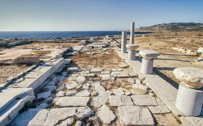 Ancient ruins in Paros